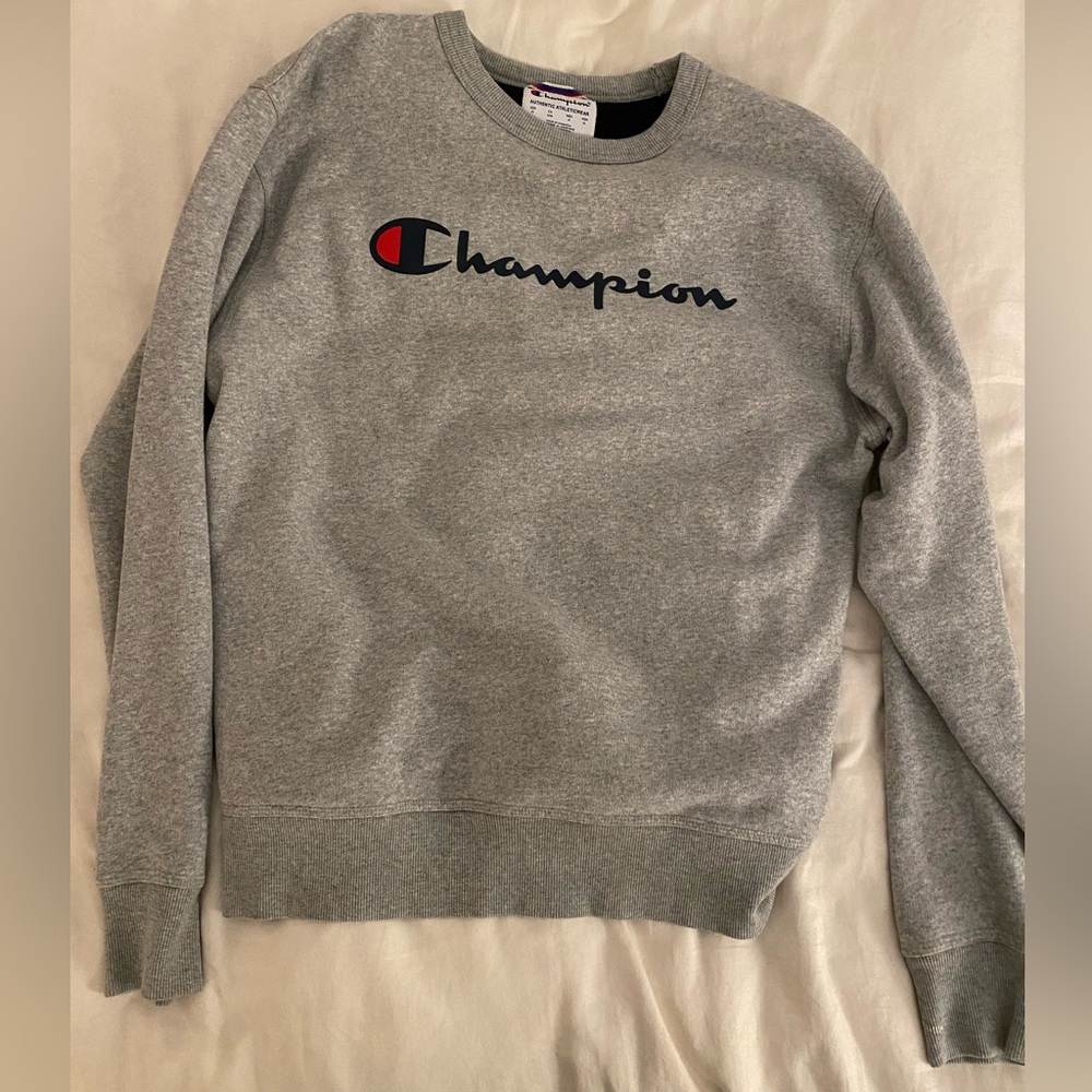 Champion grey sweatshirt